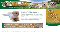 Desktop Screenshot of goldensofca.com